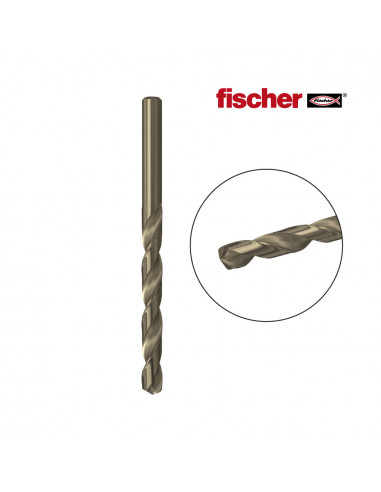 HSS-Co Metal Broca 5.0x52 / 86 / 1K 530505 Fischer