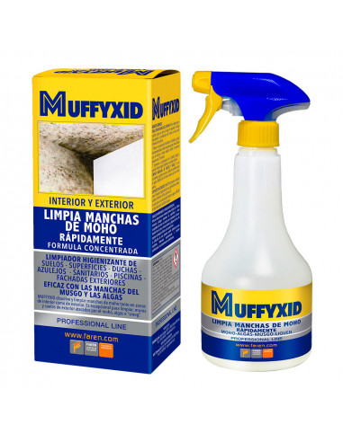 muffycid box 500ml eliminador moho desinfectante con cloro activo