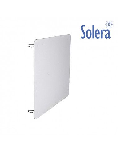 Tapa rectangular 160x100mm garra metalica retractilada| Solera