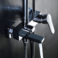 GRIFO BARRA DUCHA BAÑERA IMEX - SERIE BRISTOL