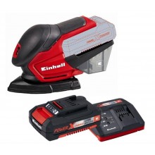 KIT LIJADORA MULTI TE-OS 18 Li EINHELL, batería 2 AH
