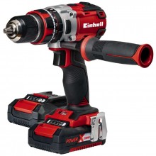TALADRO PERCUTOR SIN ESCOBILLAS (brushless) TE-CD 18 Li-i BL + 2 Bat 2Ah